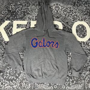 Champion Florida Gators Gray Pullover Hoodie Men’s Sz S Preowned